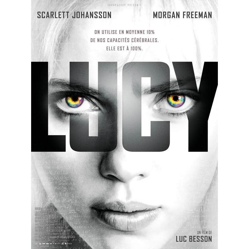 Affiche Lucy Luc Besson 2014 40x53 Cm Planete