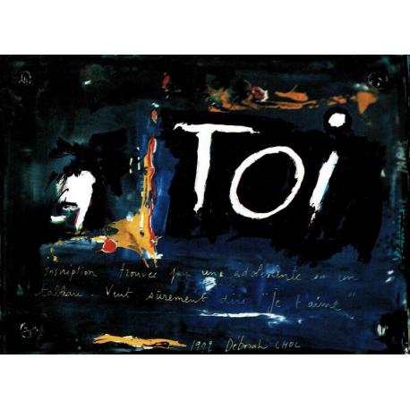 Carte Déborah Choc - Toi - Les couleurs de la Vie - 10.5x15 cm