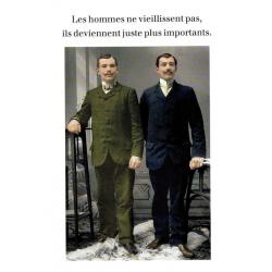 Carte humour de Cath Tate - Les hommes ne vieillissent pas, ils deviennent... - 10.5x15 cm