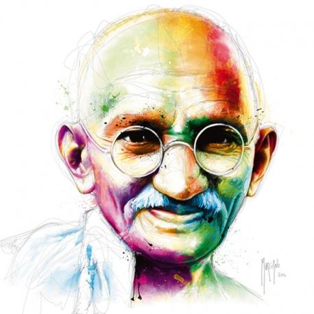 Carte Patrice Murciano - Gandhi I am Love - 14x14 cm