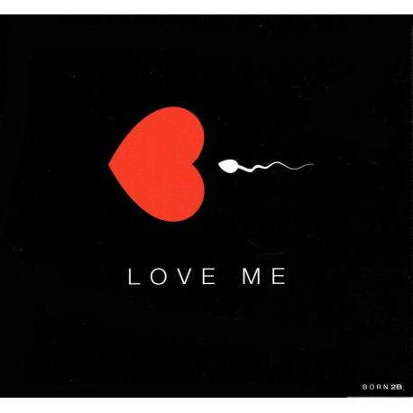 Carte Born 2B - Love me - 13.5x14.5 cm