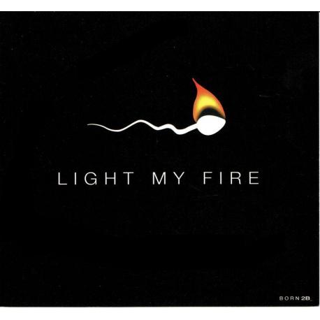 Carte Born 2B - Light my fire - 13.5x14.5 cm