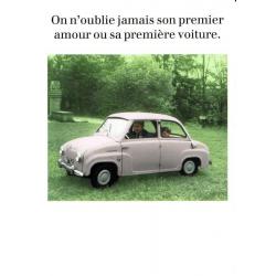 Carte Cath Tate - On n'oublie jamais son premier amour... - 10.5x15 cm