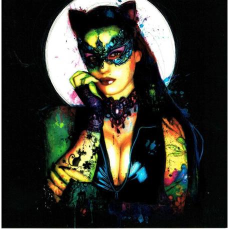 Carte Patrice Murciano - Lady Cat - 14x14 cm