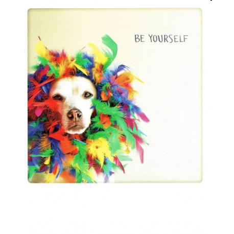 Carte Pickmotion de @Runnerkimhall - Be yourself - 10.5x13 cm