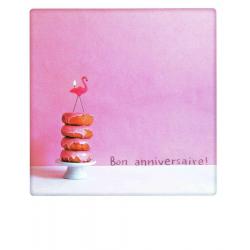 Carte Pickmotion de @Runnerkimhall - Bon anniversaire pink - 10.5x13 cm