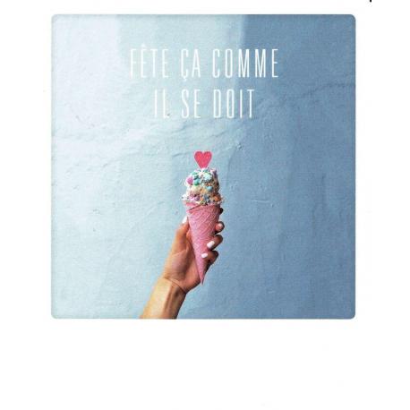 Carte Pickmotion de @Candyperfumeworld - Fête ça comme il se doit - 10.5x13 cm