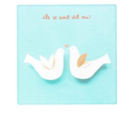 Carte Pickmotion de @Clarenicolson - Ils se sont dit oui - 10.5x13 cm