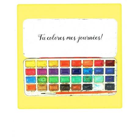 Carte Pickmotion de @Linesacross - Tu colores mes journées ! - 10.5x13 cm