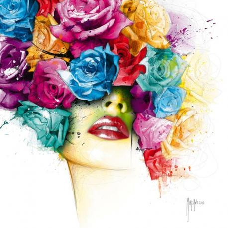 Carte Patrice Murciano - La vie en rose - 14x14 cm