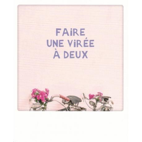 Carte Pickmotion de @Anamarques - Faire une virée à deux - 10.5x13 cm