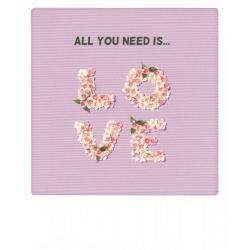 Carte Pickmotion de @Amyshamblen - All you need is love - 10.5x13 cm