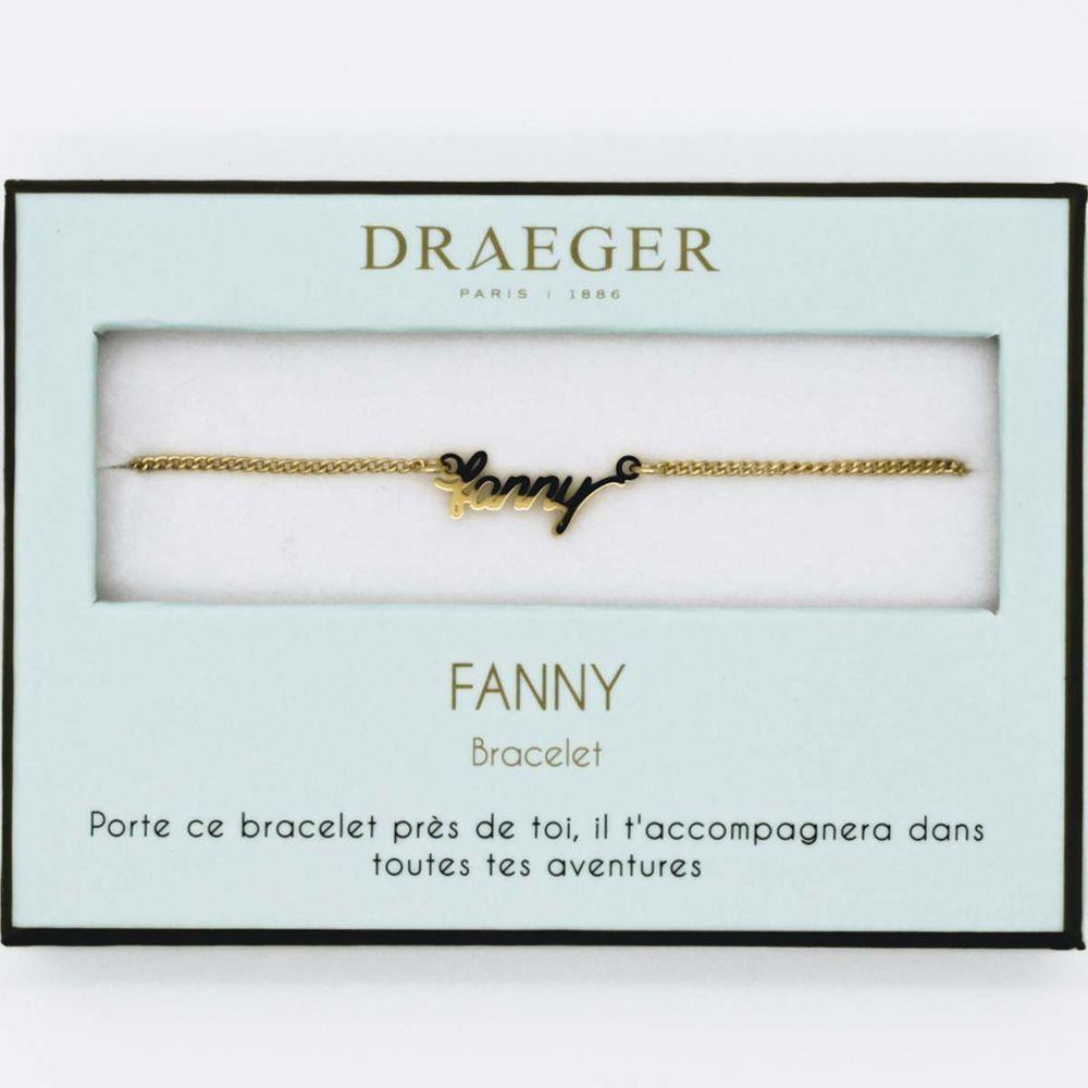 Bracelet Prenom Personnalise Fanny 14 Cm Environ Reglable Planete Images Com