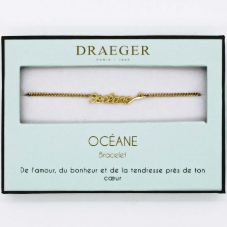 Bracelet prénom OCEANE - 14 cm environ réglable