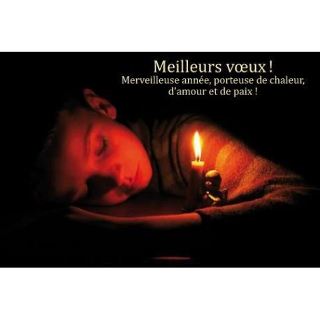 Carte De Voeux Citation Meilleurs Voeux Merveilleuse Annee Porteuse 12x17 Cm Planete Images Com