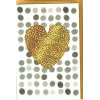 Carte Very Chic - Coeur - 12x17 cm